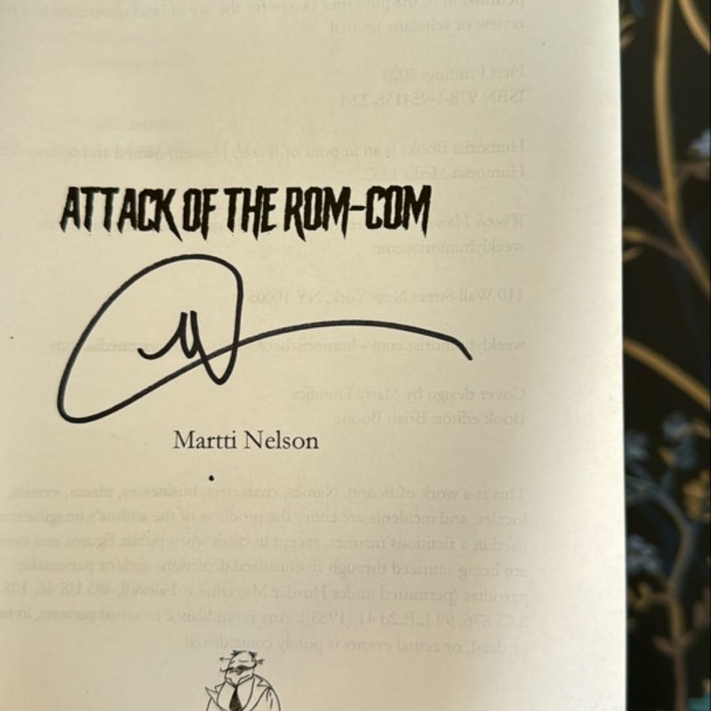 Attack of the Rom-Com *signed*