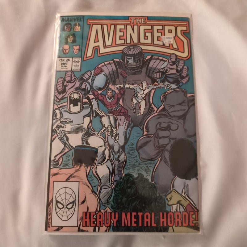 The Avengers #289 1987 Marvel Comics 
