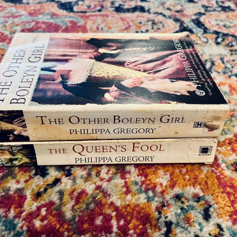 Philippa Gregory Lot Historical Fiction The Other Boelyn Girl & The Queen’s Fool