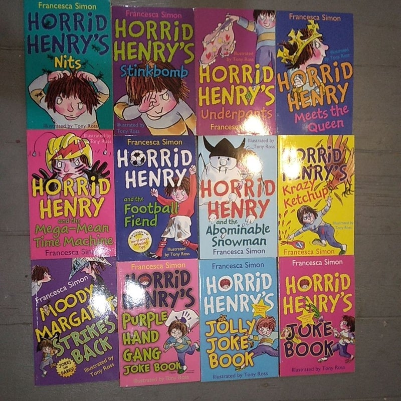 Horrid Henry Book Lot 