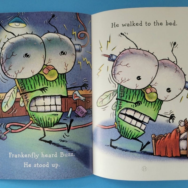LOT OF 6 FLY GUY BOOKS BY TEDD ARNOLD MONSTER TRUCKS SCHOLASTIC HOLO HARDCOVER