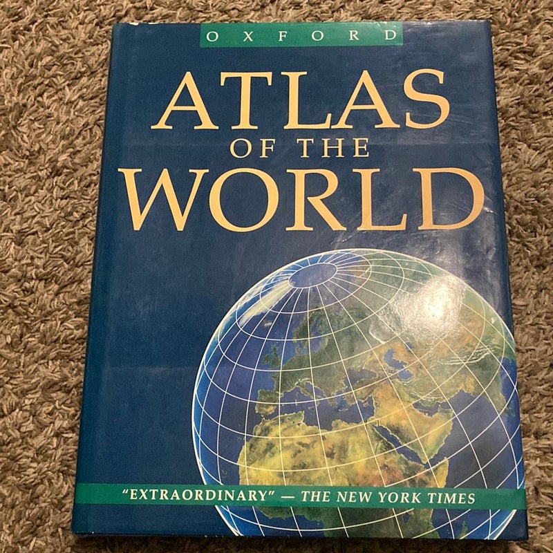 Atlas of the World by Oxford , Hardcover | Pangobooks