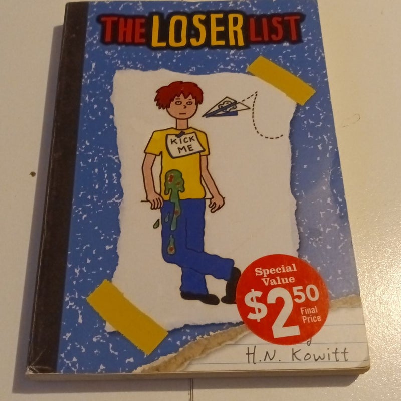 The Loser List     (B-0394)