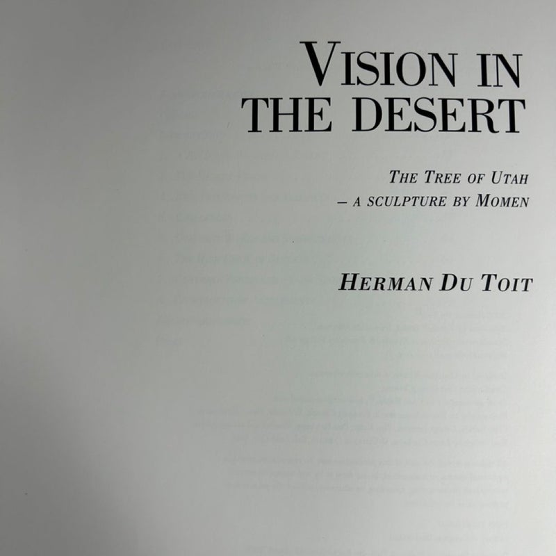 VISION IN THE DESERT