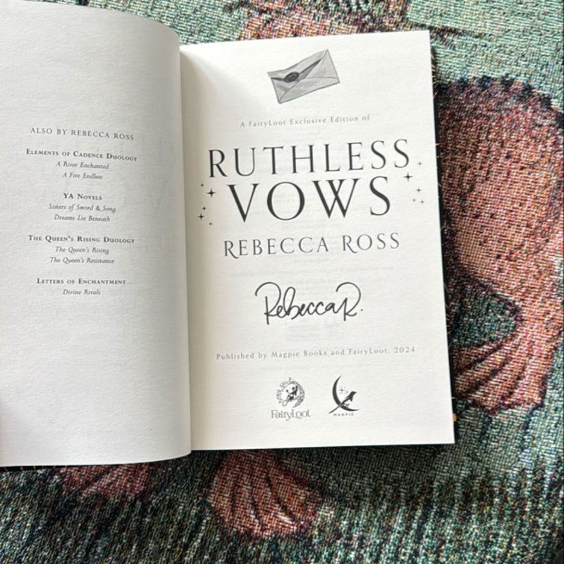 Ruthless Vows   *Fairyloot*