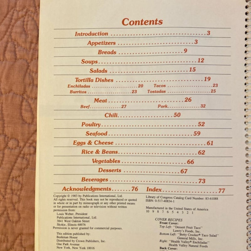 Favorite Mexican Brand Name Recipes