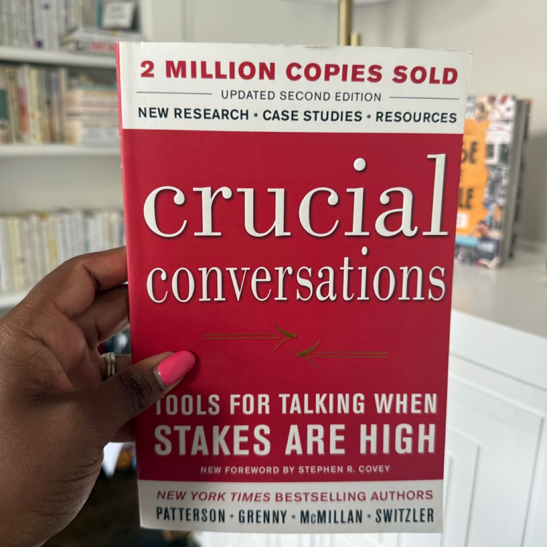 Crucial Conversations: Tools For Talking When Stakes Are High (Second Edition) Paperback 1 thumbnail image