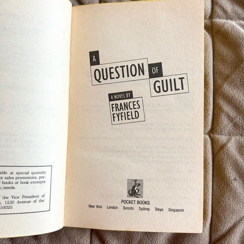 A Question of Guilt  1311