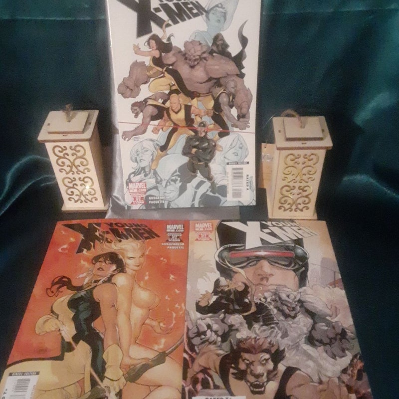 Young X-Men complete set 2008 Marc Guggenheim