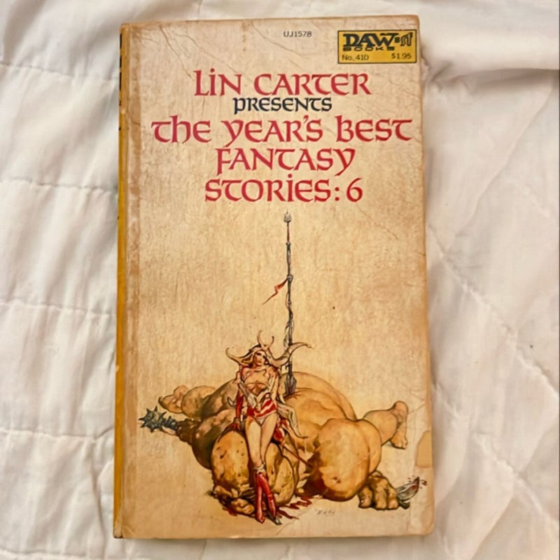 The Years Best Fantasy Stories: 6