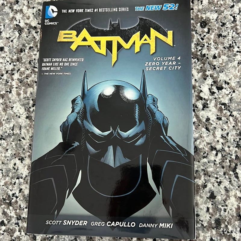 Batman Vol. 4: Zero Year- Secret City (the New 52)