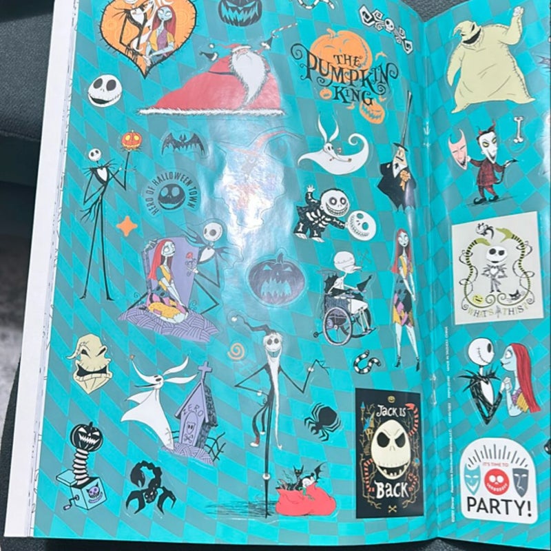 Nightmare before Christmas coloring book