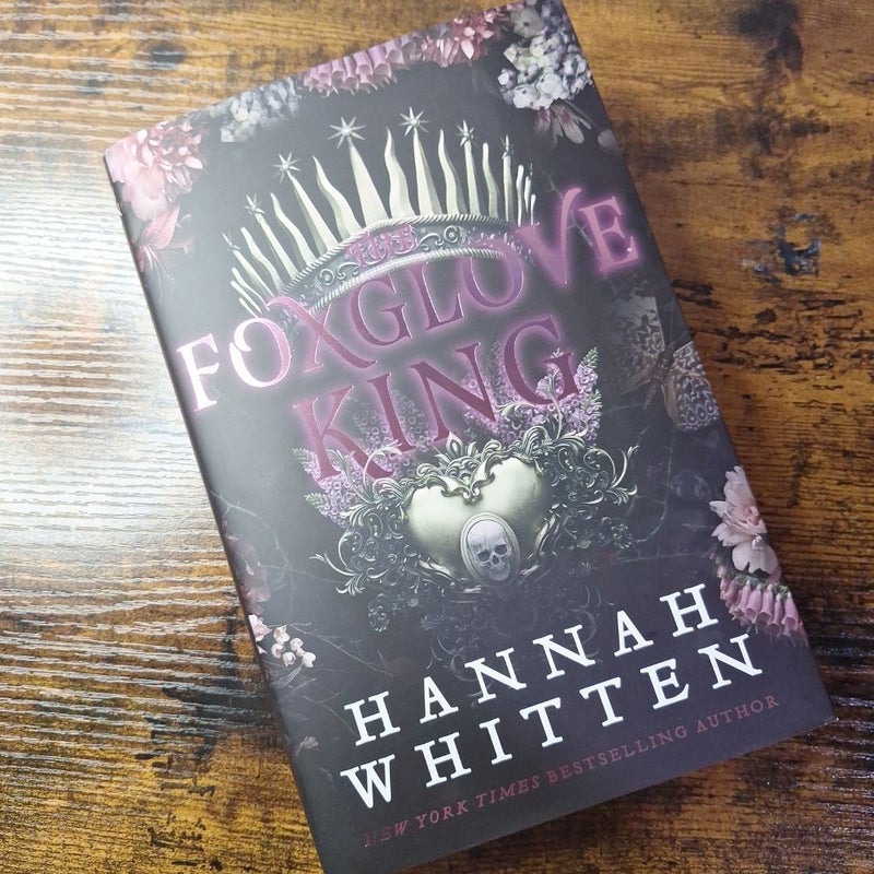 The Foxglove King Fairyloot signed exclusive edition