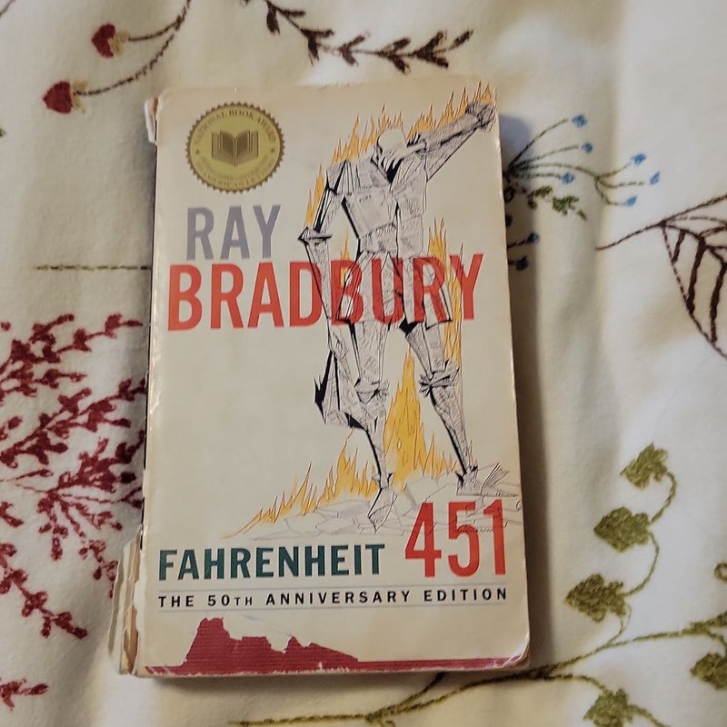 Ray Bradbury FAHRENHEIT 451 Paperback Book The 50th Anniversary Edition