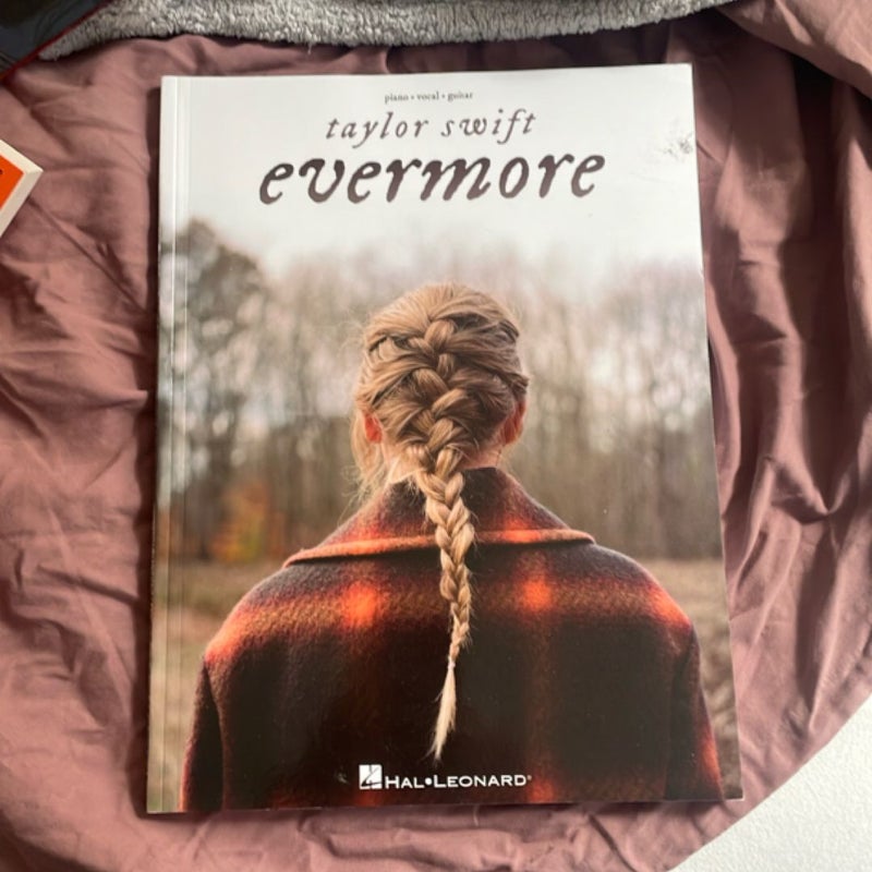 Taylor Swift - Evermore Piano/Vocal/Guitar Songbook