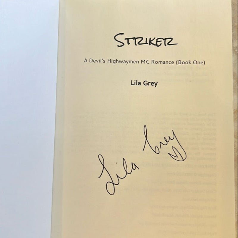 Striker - Signed Edition