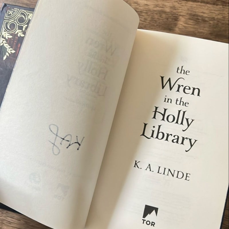 The Wren in the Holly Library (Fairyloot Exclusive Signed)