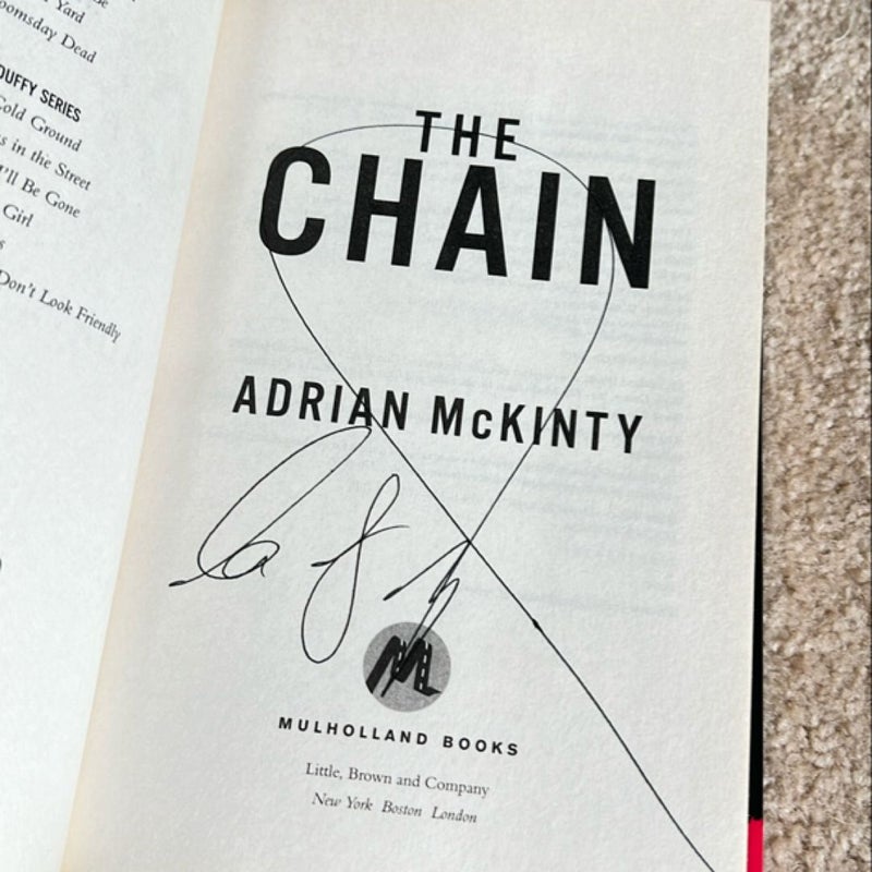 The Chain (SIGNED FIRST EDITION)