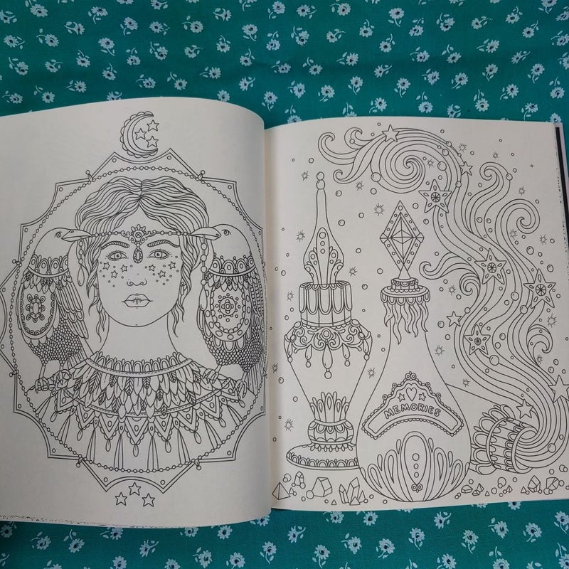 Magical Dawn Coloring Book