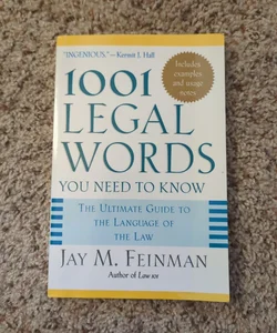1001 Legal Words You Need to Know