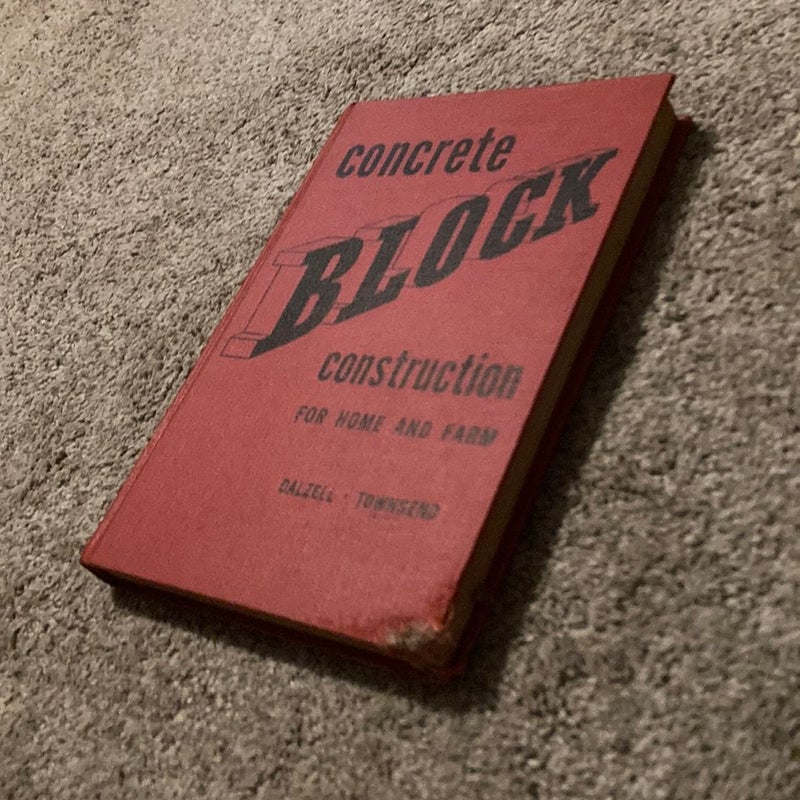 Concrete Block Construction 