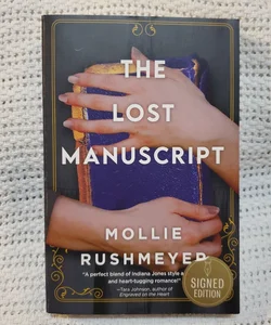 The Lost Manuscript-Signed Copy