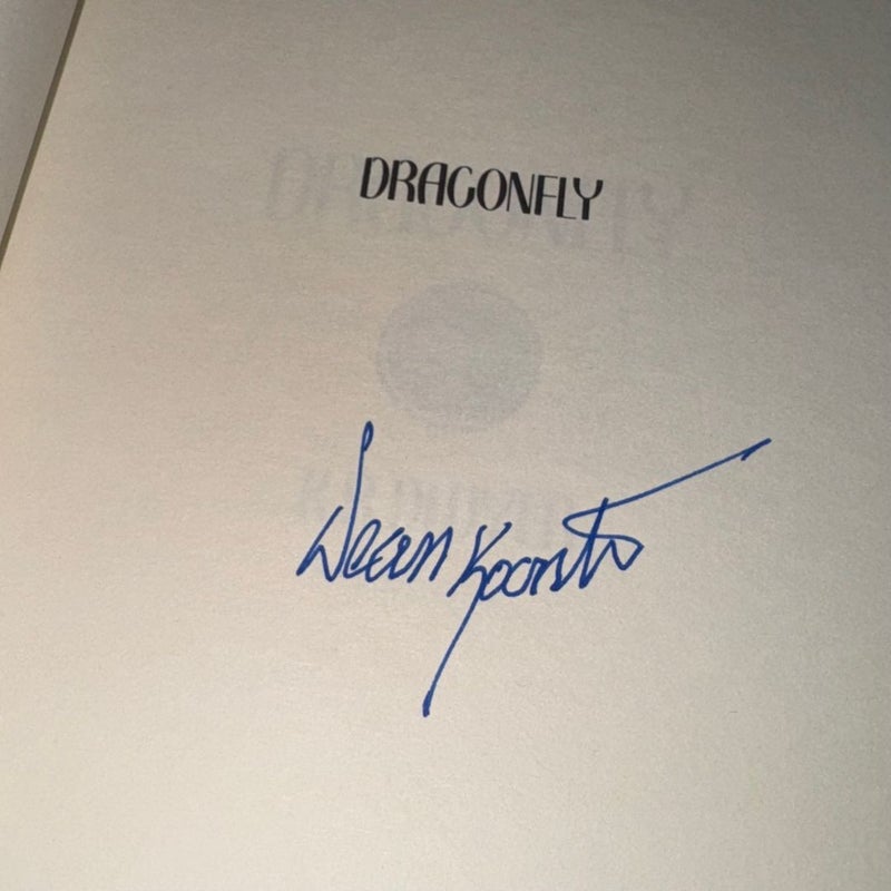 DRAGONFLY SIGNED 