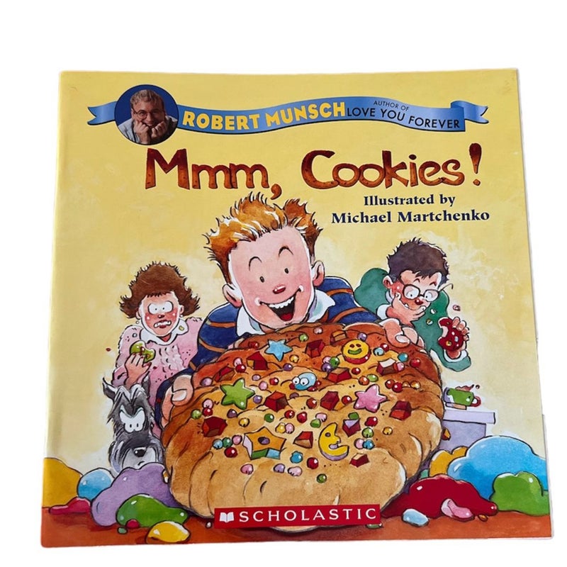 Robert Munsch Bundle (4): Mmm, Cookies!, The Sandcastle Contest, Aaron’s Hair, Smelly Socks