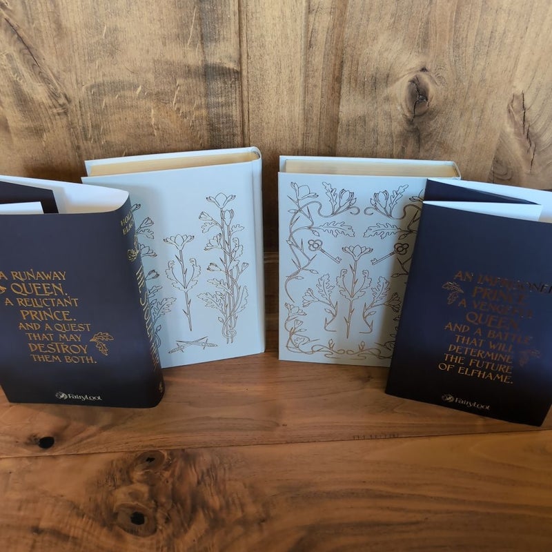 The Prisoner's Throne & The Stolen Heir - fairyloot exclusive editions