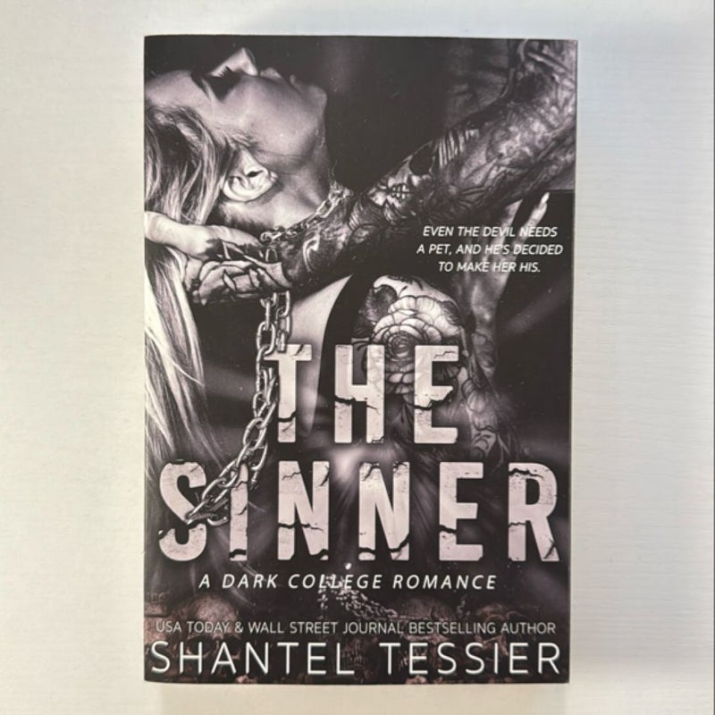 The Sinner: A Dark College Romance 