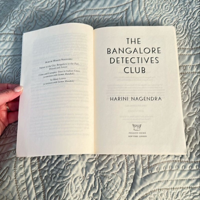 The Bangalore Detectives Club