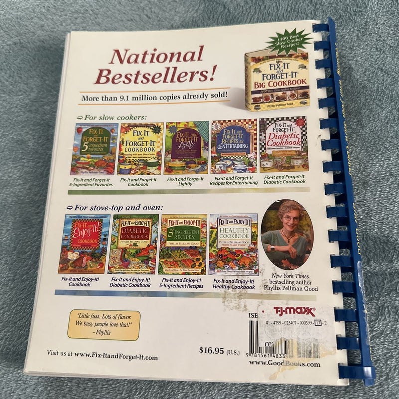 Fix It and Forget It Cookbook 