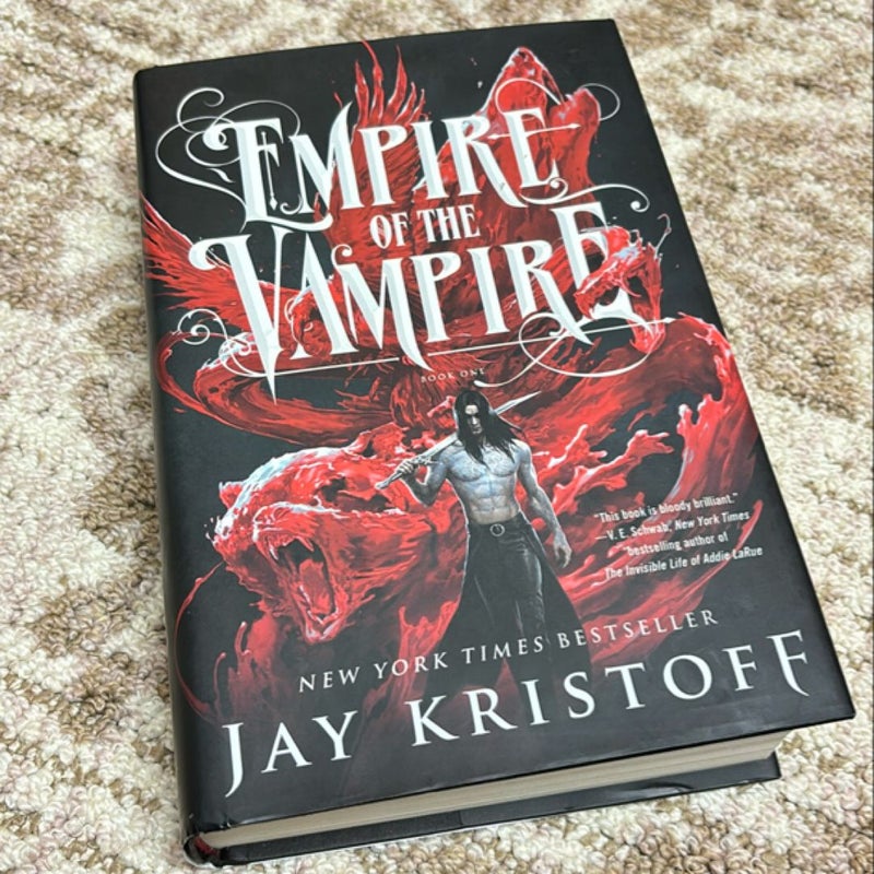 Empire of the Vampire *First Ed. Signed