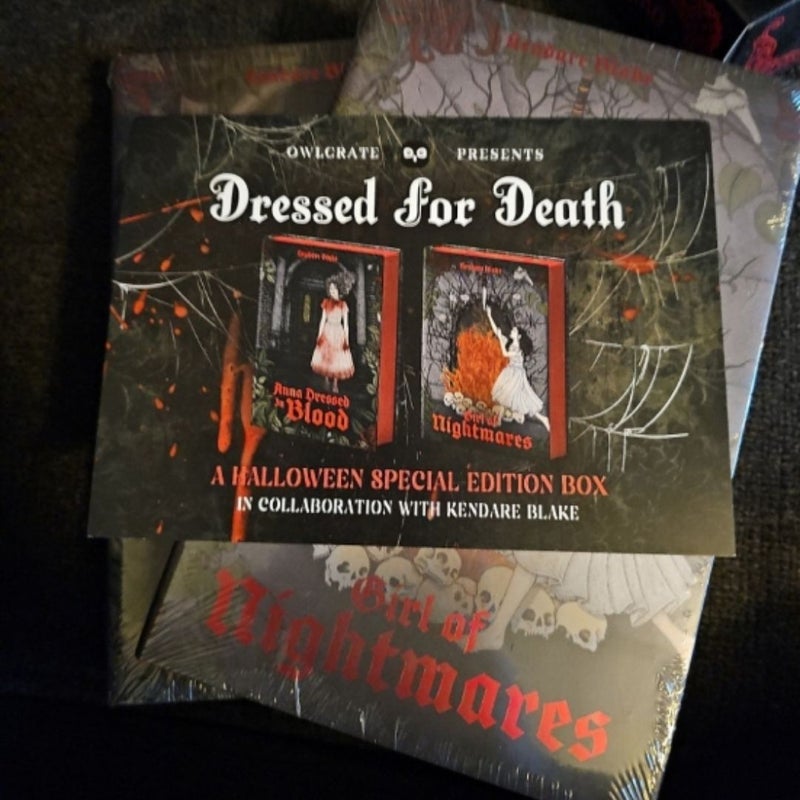 Owlcrate Dressed For Death Halloween box