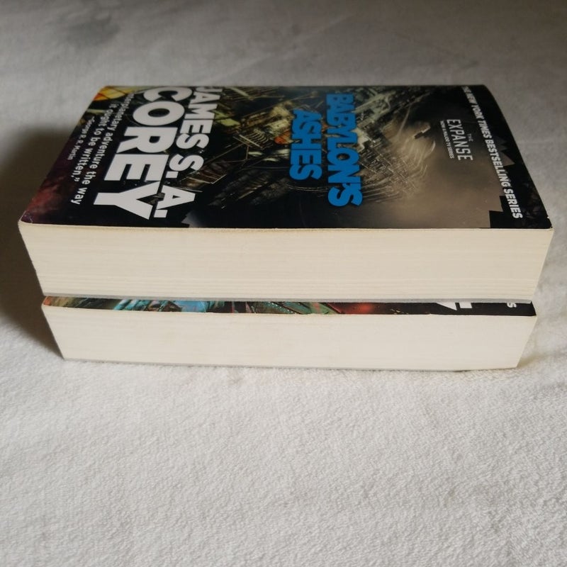 The Expanse 6 and 7 Babylon's Ashes anx Persepolis Rising
