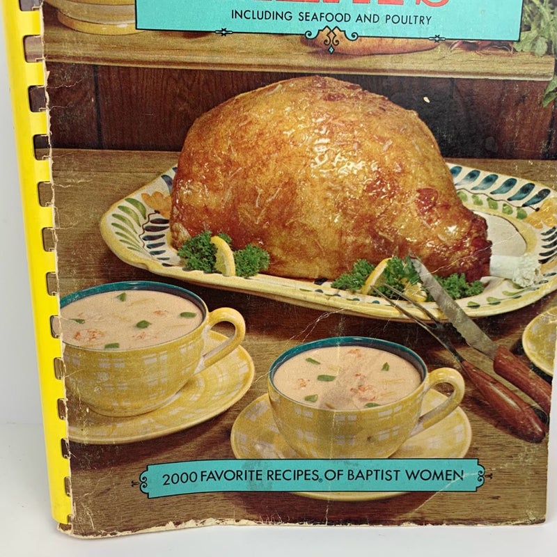 The Baptist Woman’s Cookbook Meats Including Poultry And Seafood