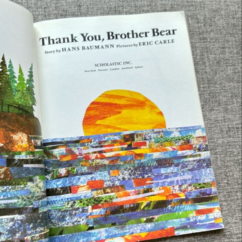 Thank You, Brother Bear