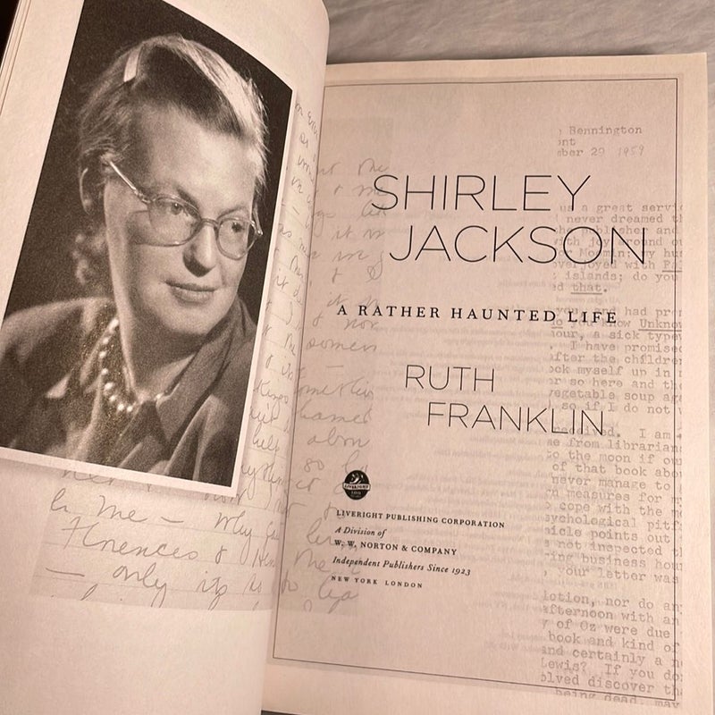 Shirley Jackson: a Rather Haunted Life