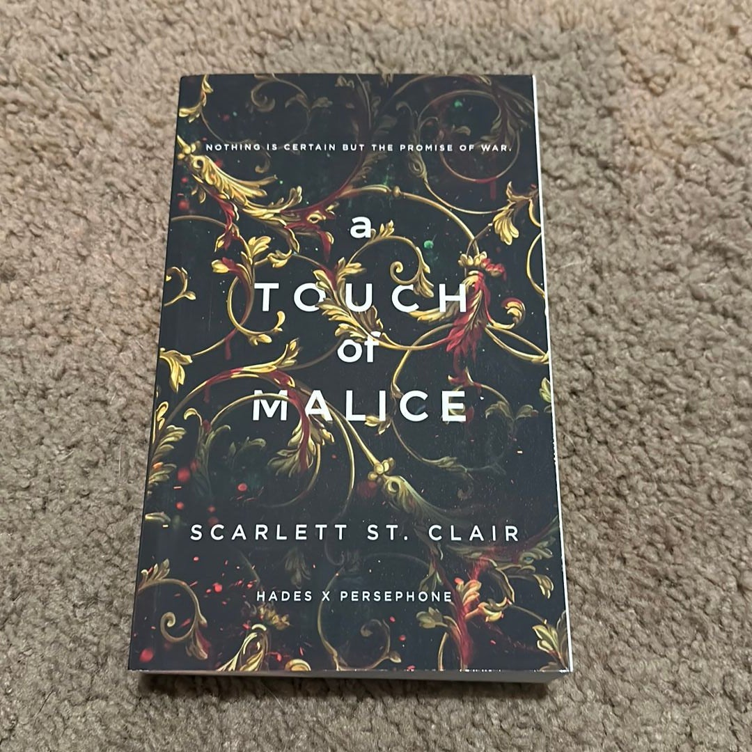 A Touch of Malice by Scarlett St. Clair, Paperback Pangobooks
