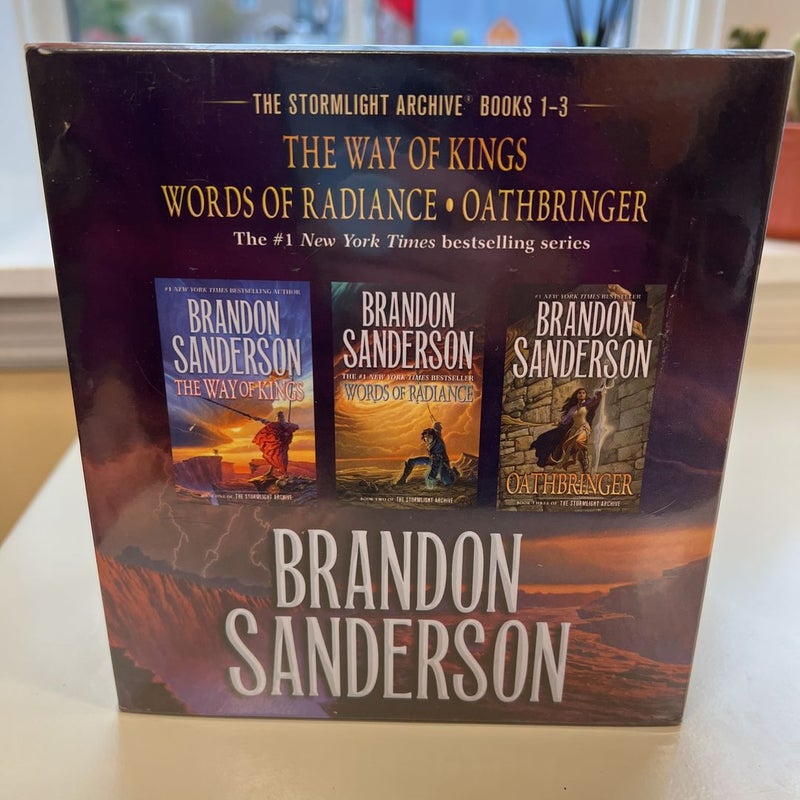 Stormlight Archive Mm Boxed Set I, Books 1-3 - By Brandon