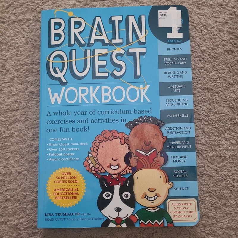 Brain Quest Workbook: 1st Grade