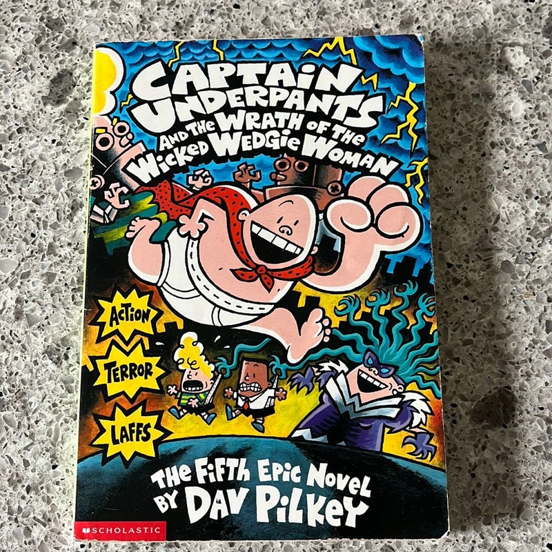 Captain Underpants (set of 3) 5th, 6th, 7th in series