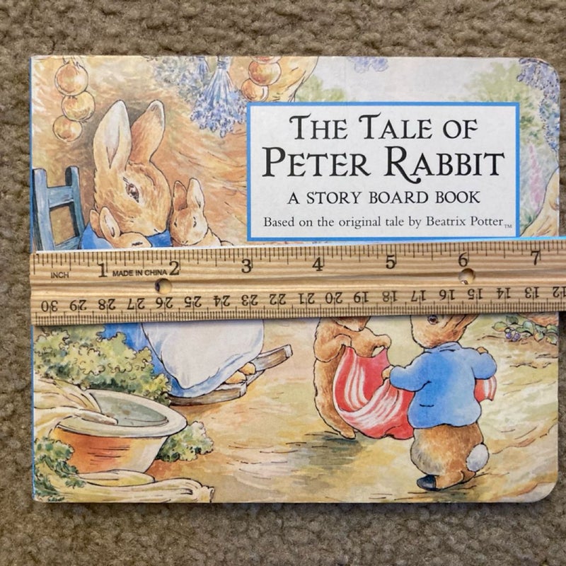 The Tale of Peter Rabbit Story Board Book, First Edition 1998