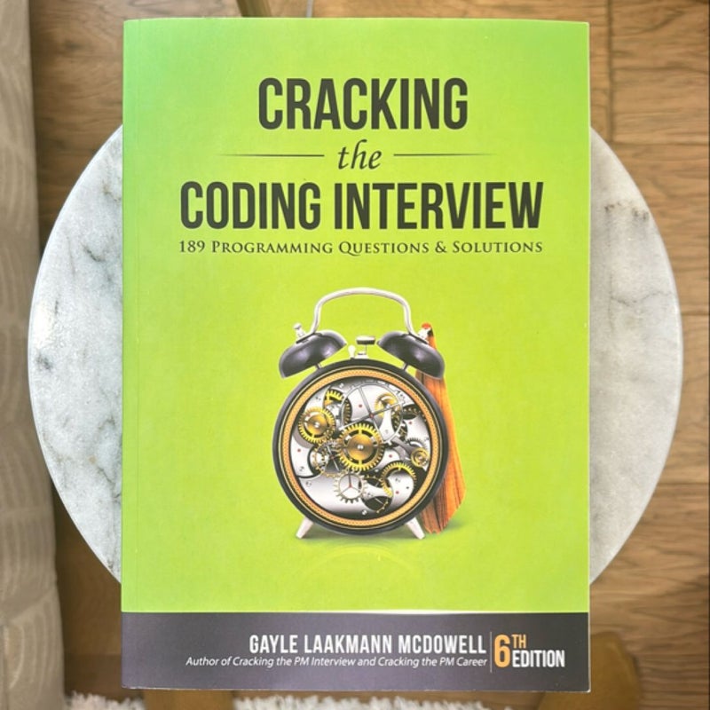 Cracking the Coding Interview