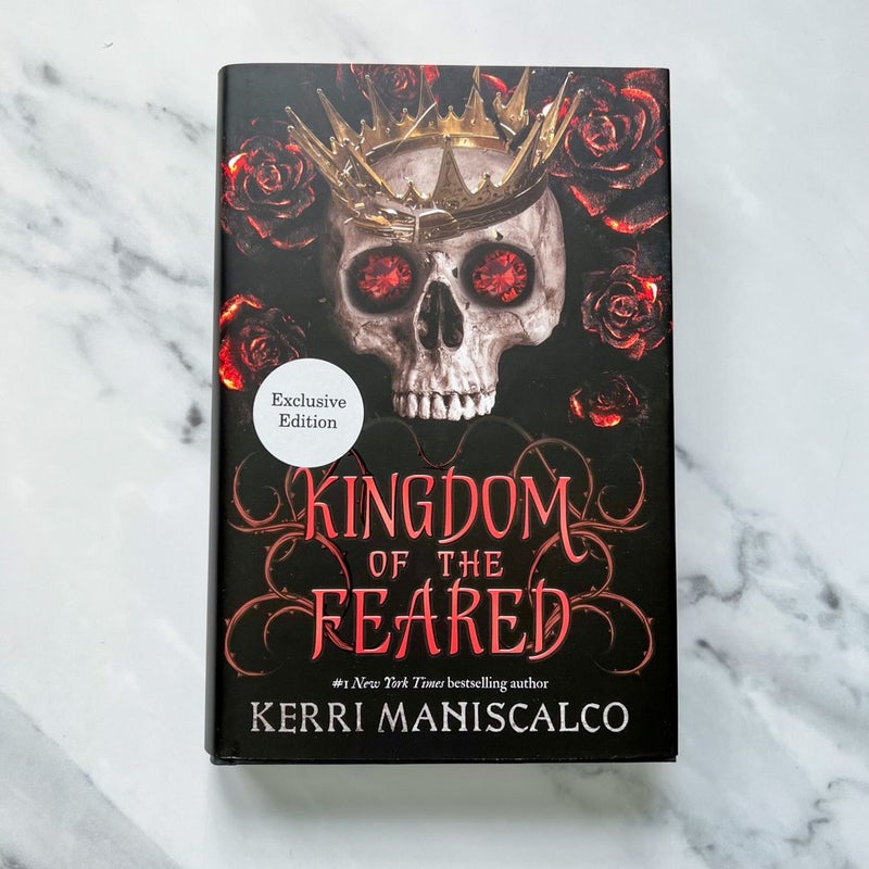 Kingdom of the Feared - Waterstones Exclusive Edition Sprayed Edges
