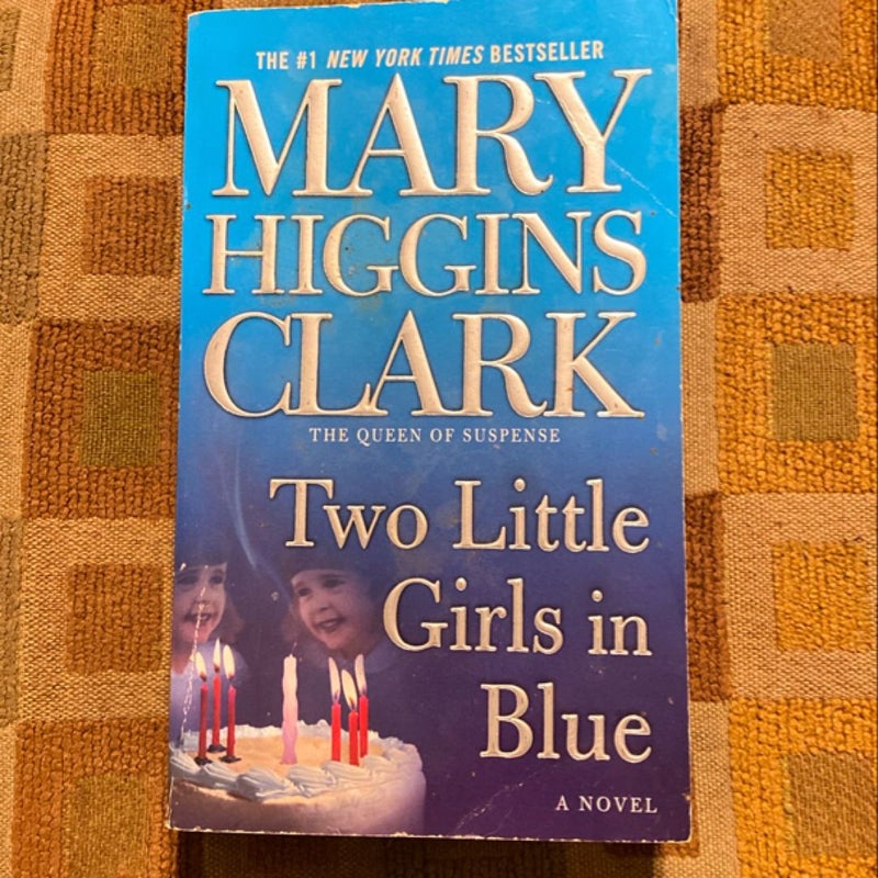 Two Little Girls in Blue