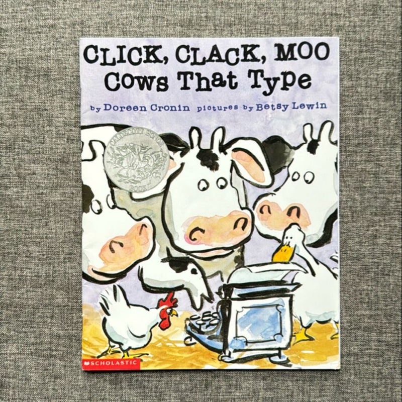 Click, Clack, Moo Cows That Type