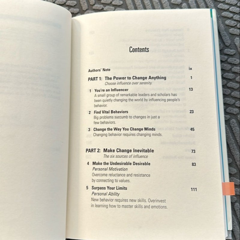 Influencer: the Power to Change Anything, First Edition (Hardcover)