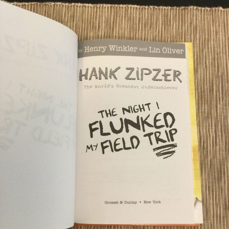 The Night I Flunked My Field Trip