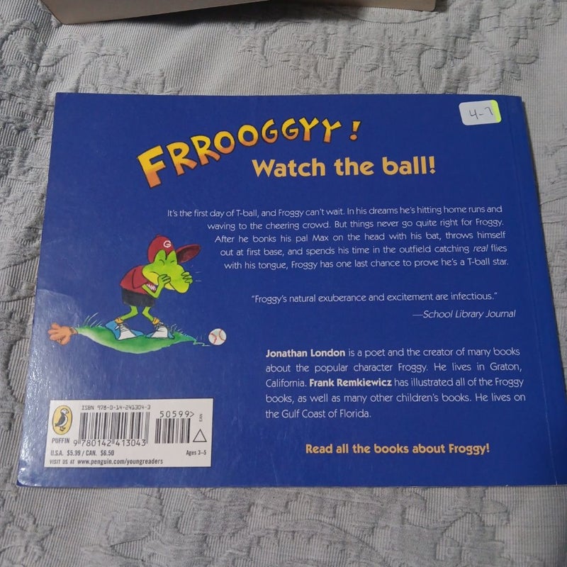 Froggy Plays T-Ball